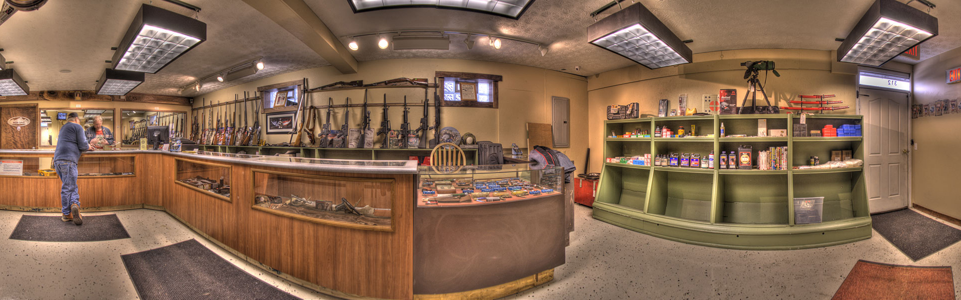 Portage Gun Sales LLC Shop Interior